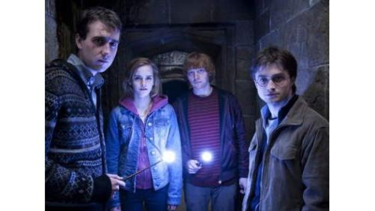 Protagonistas de la última película de la saga: «Harry Potter and the Deathly Hallows II»