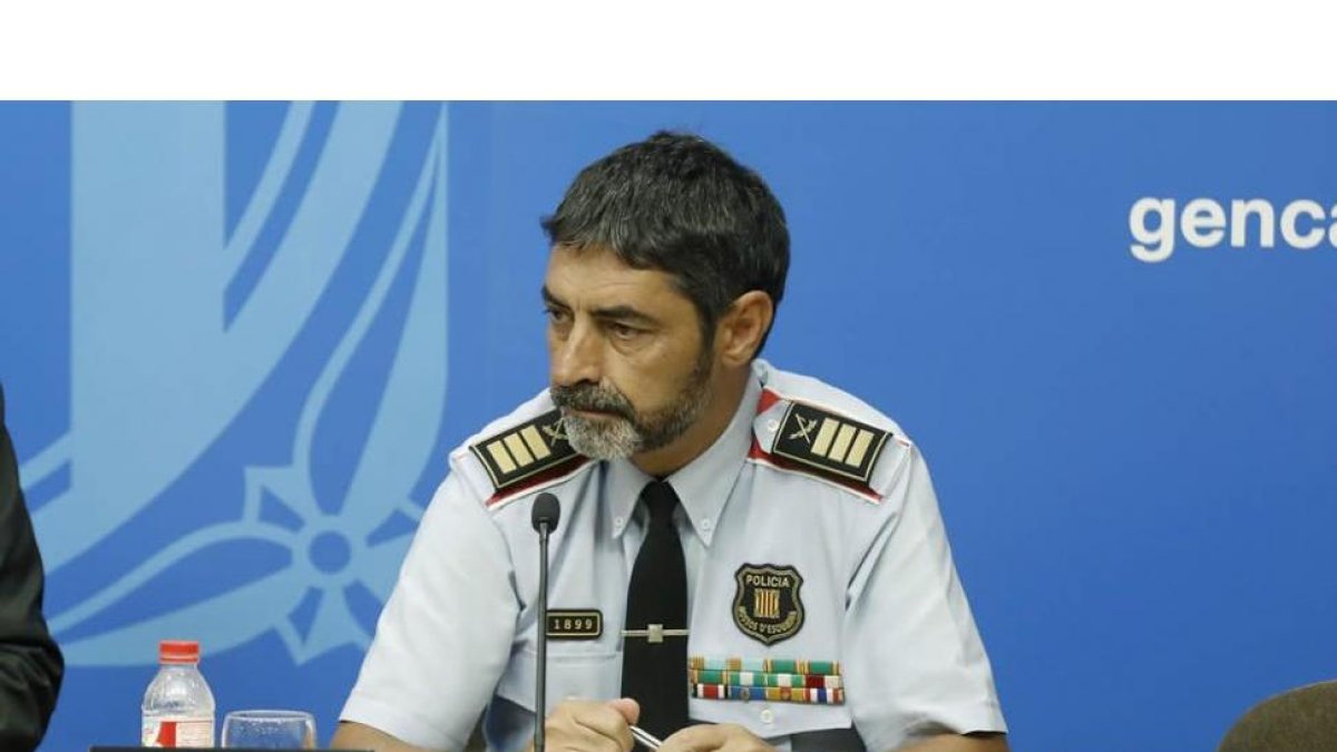 El mayor de los Mossos D'esquadra Josep Lluís Trapero.