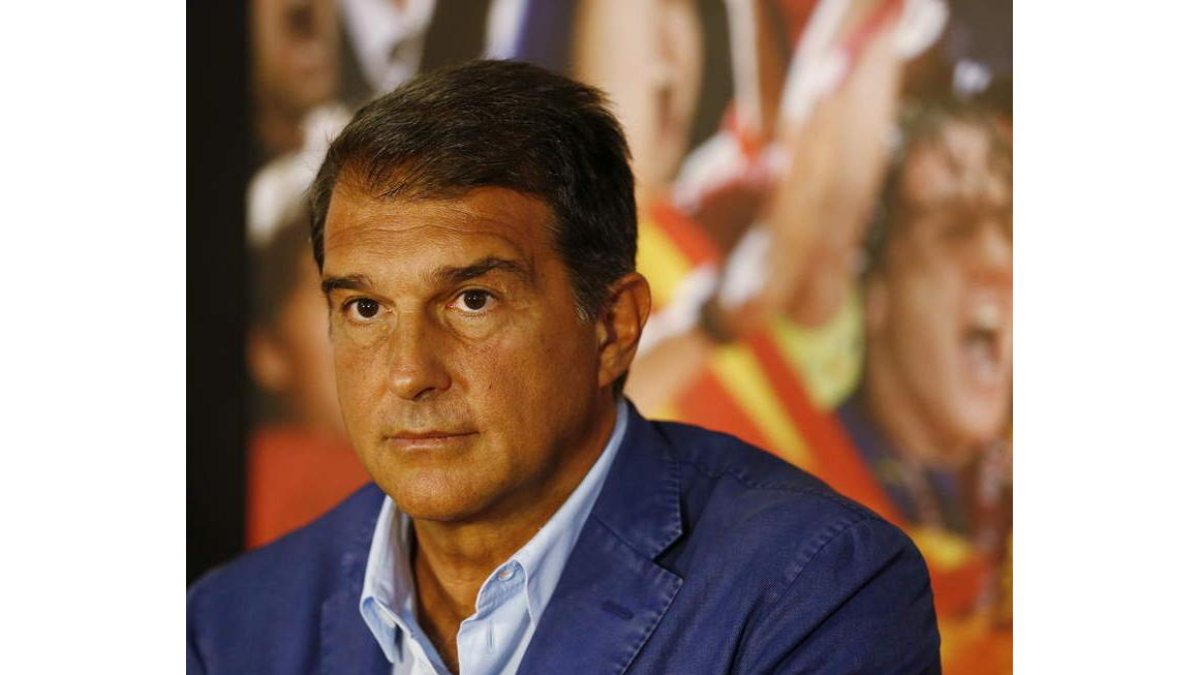 El expresidente del Barcelona, Joan Laporta.