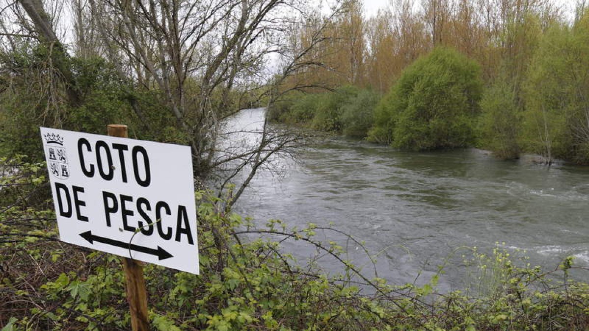 Uno de los muchos cotos de pesca existentes en la provincia. RAMIRO