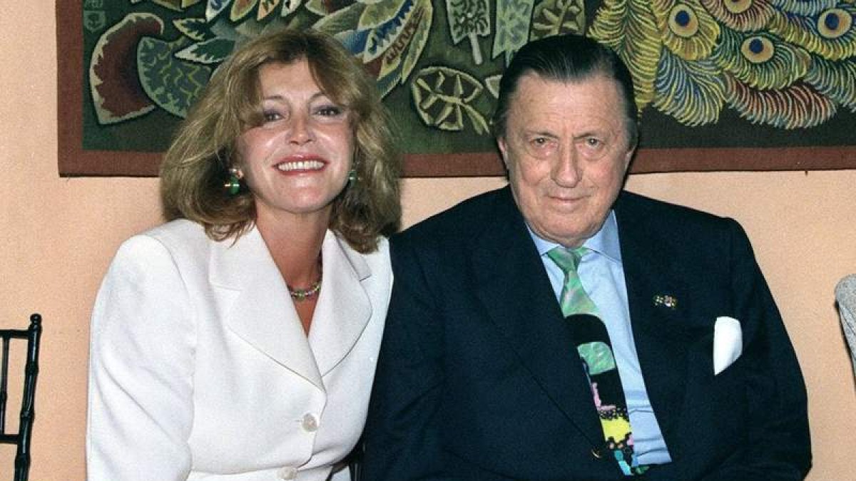 Heinrich Thyssen-Bornemisza y Carmen Cervera. CARMEN CLARA