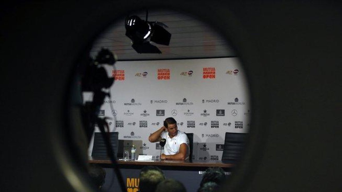 Rafael Nadal, en Madrid.