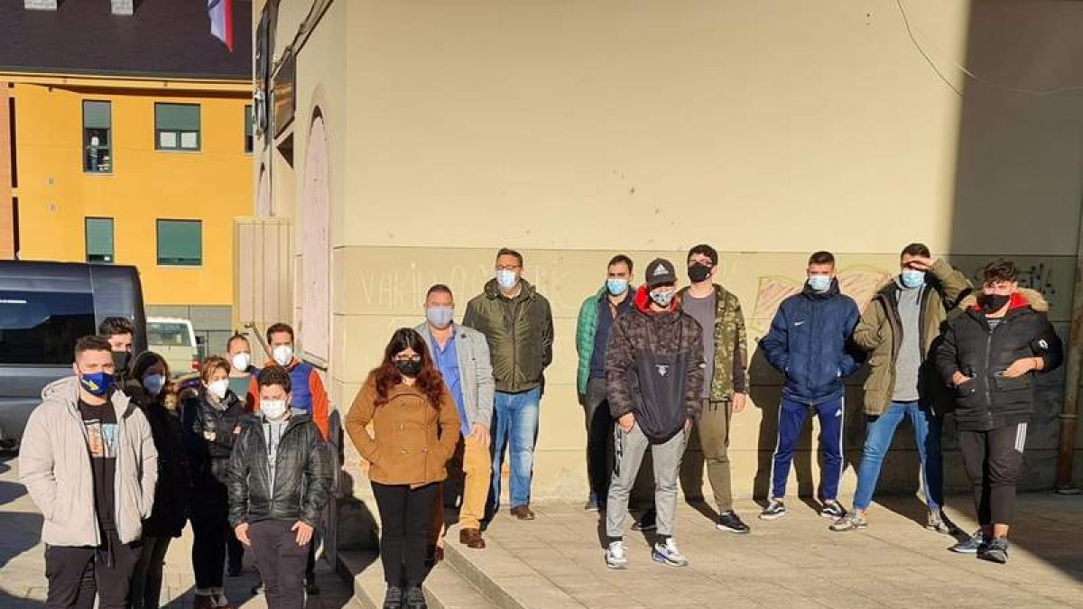 Imagen de los participantes facilitada por el Ayuntamiento. DL