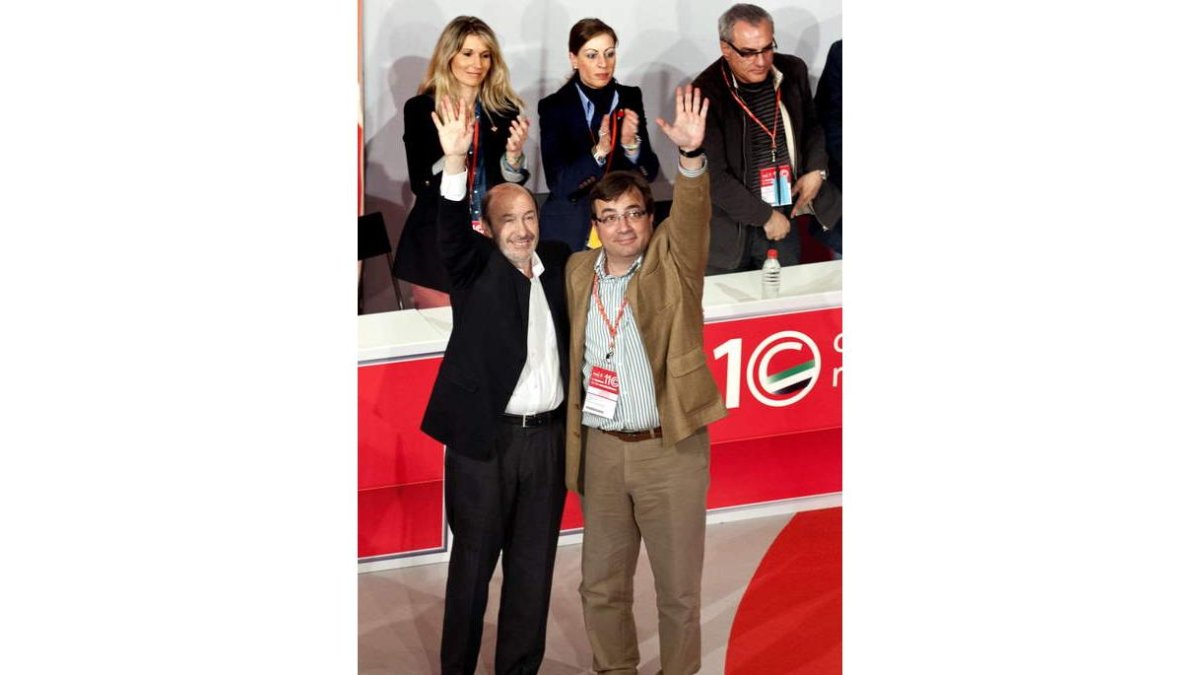 Rubalcaba y Guillermo Fernández Vara.