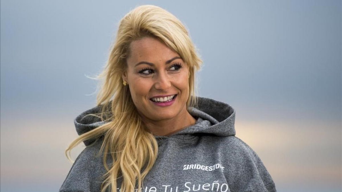 Lydia Valentín, en un acto promocional en Barcelona a finales de octubre