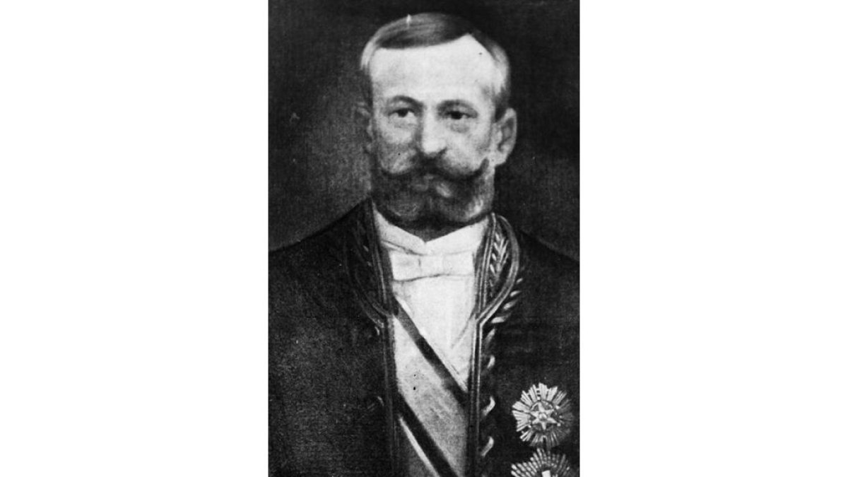 Retrato de Joaquín Díaz Caneja, del libro «Sajambriegos ilustres» de Eutimio Martino.