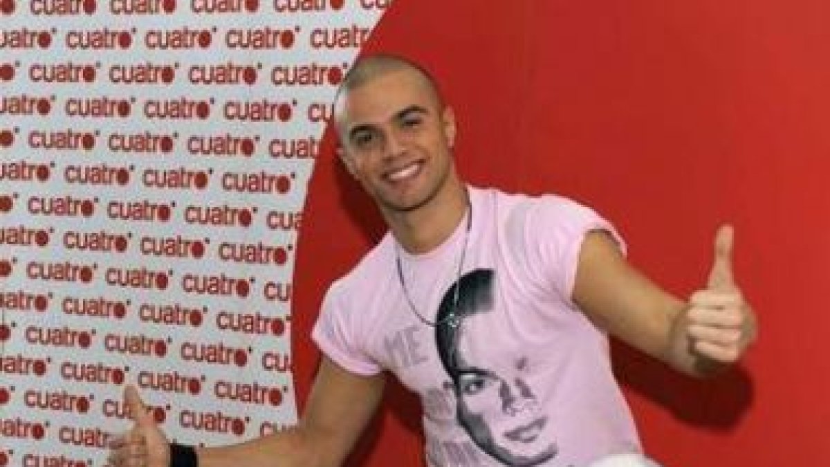 Imagen del bailarín Jonathan Anzalone, concursante de «Fama» .