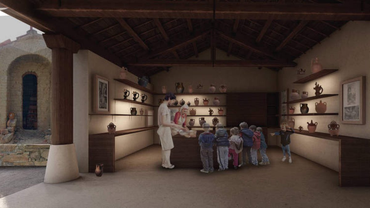 Imagen virtual de cómo quedará el Alfar de Jiménez. DL