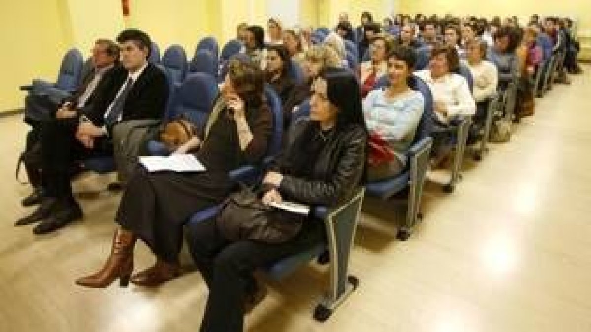 El congreso sobre creatividad femenina contó ayer con una notable asistencia de público