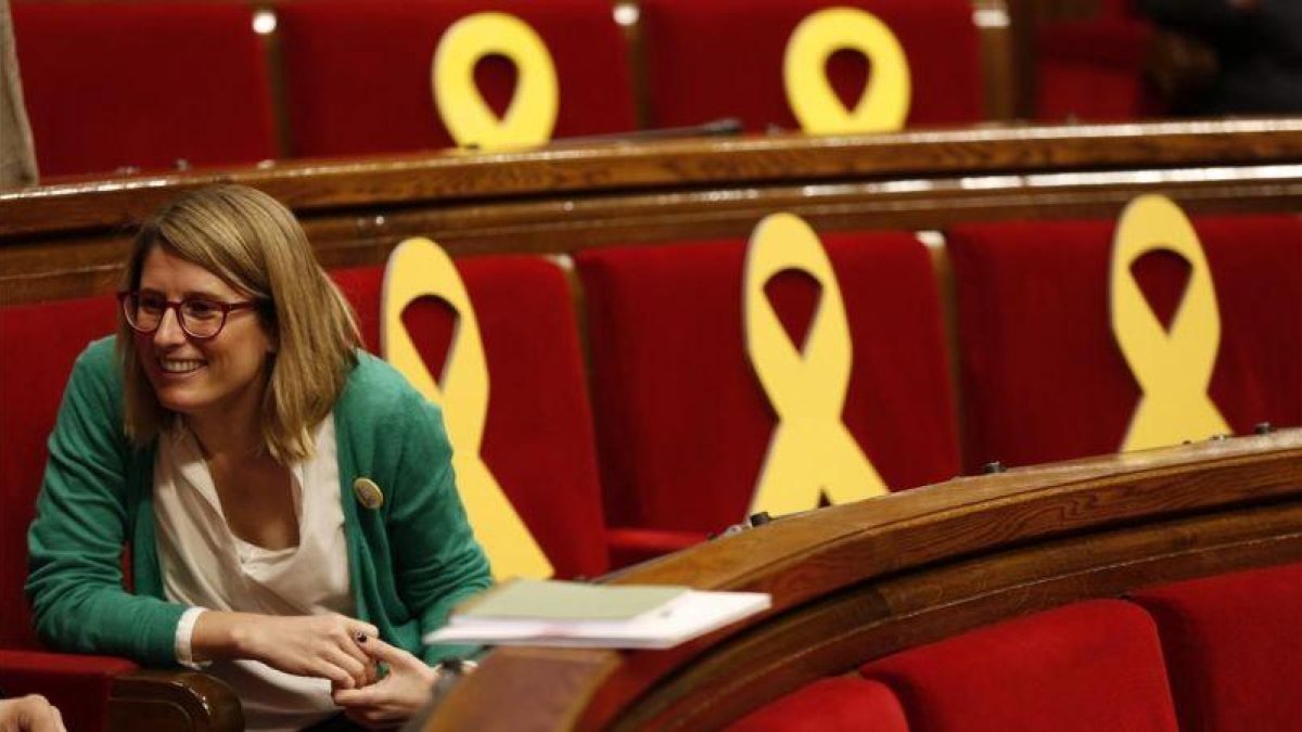 Elsa Artadi, en el Parlament.