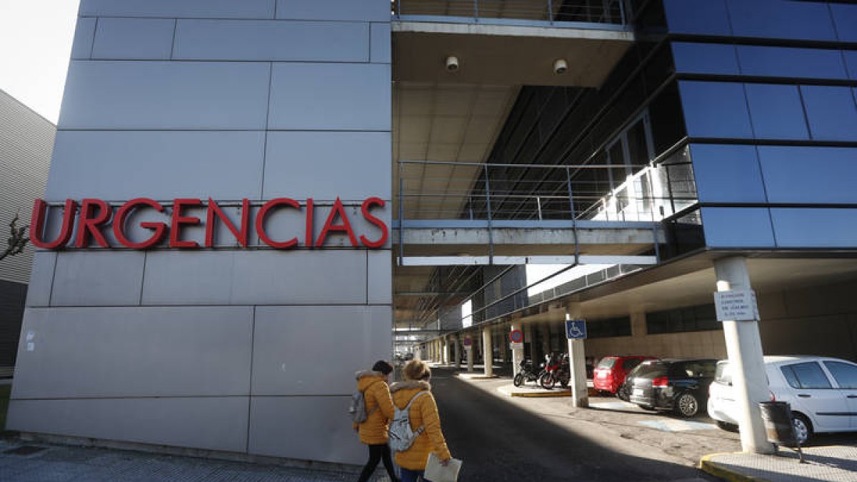 Urgencias del Hospital de León. JESÚS F. SALVADORES