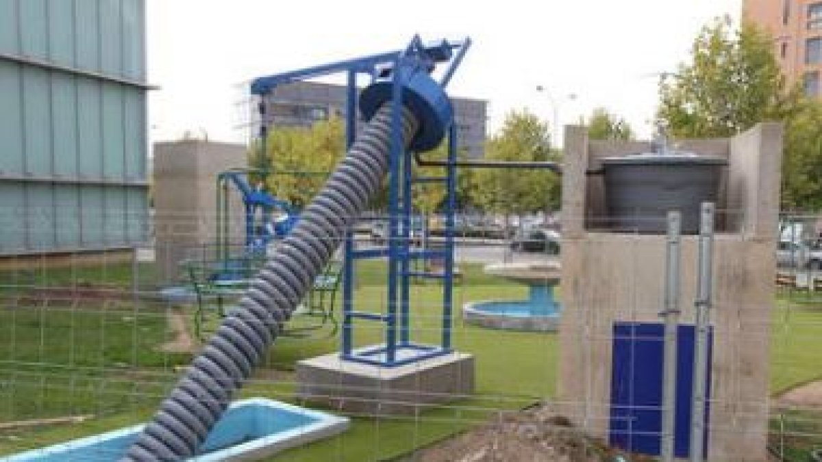 El parque permanece cerrado desde la primera semana de octubre, pocos días después de su inauguració