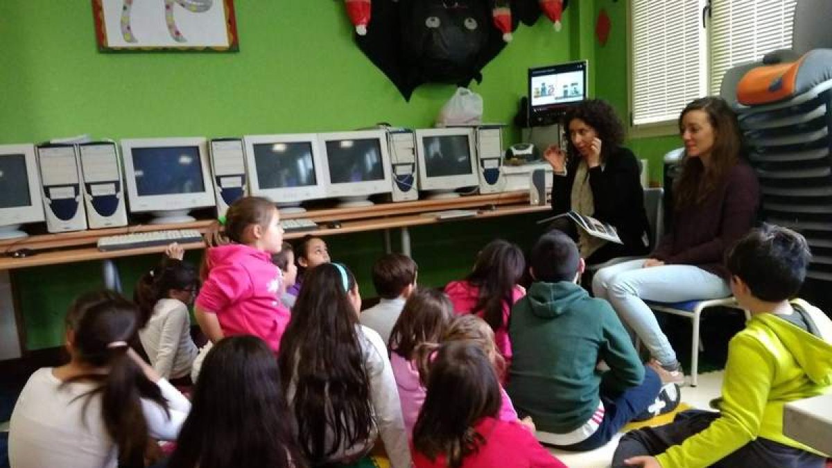 Una veintena de niños participó en el taller emocional. DL