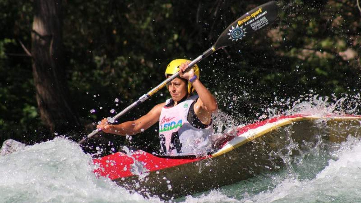 Raquel Carbajo mostró su nivel en una prueba internacional. DL