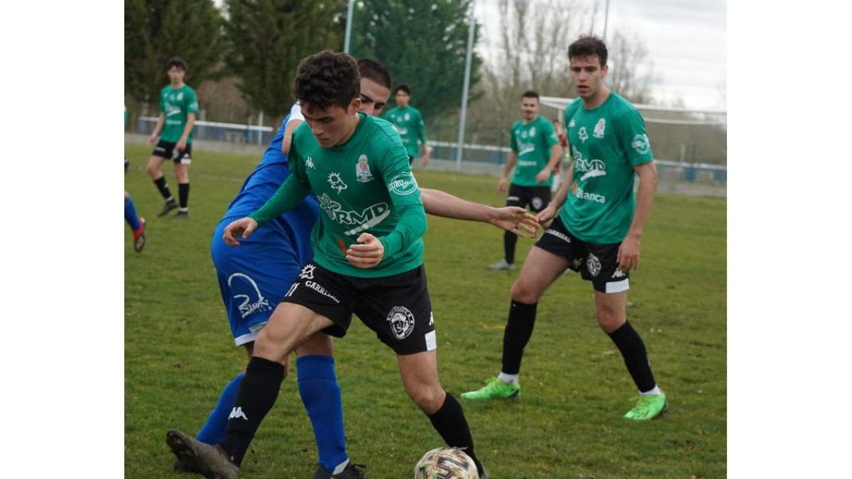 El Onzonilla, en un partido de la presente temporada. J. NOTARIO