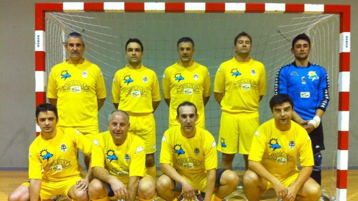 Equipo de la Policía de San Andrés de la Liga Antibióticos.