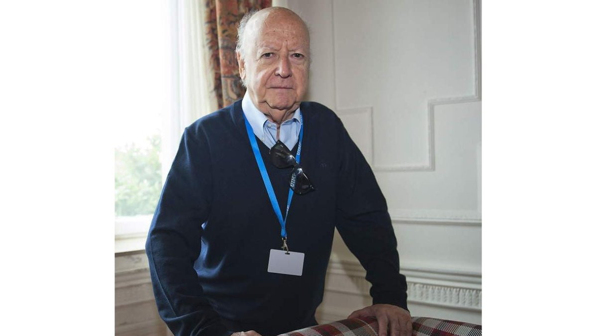 El escritor y diplomático chileno Jorge Edwards.