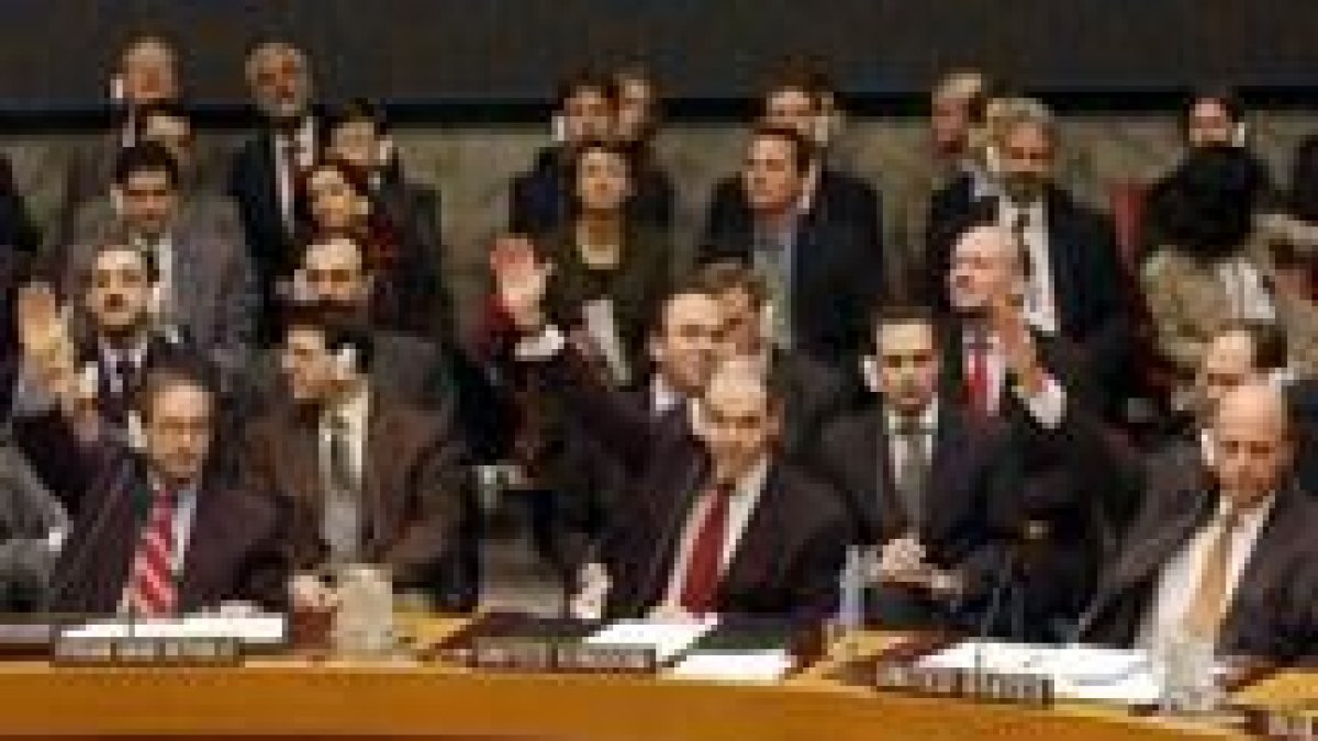 Siria, miembro permanente del Consejo se sumó a la resolución, aprobada por unanimidad a mano alzada