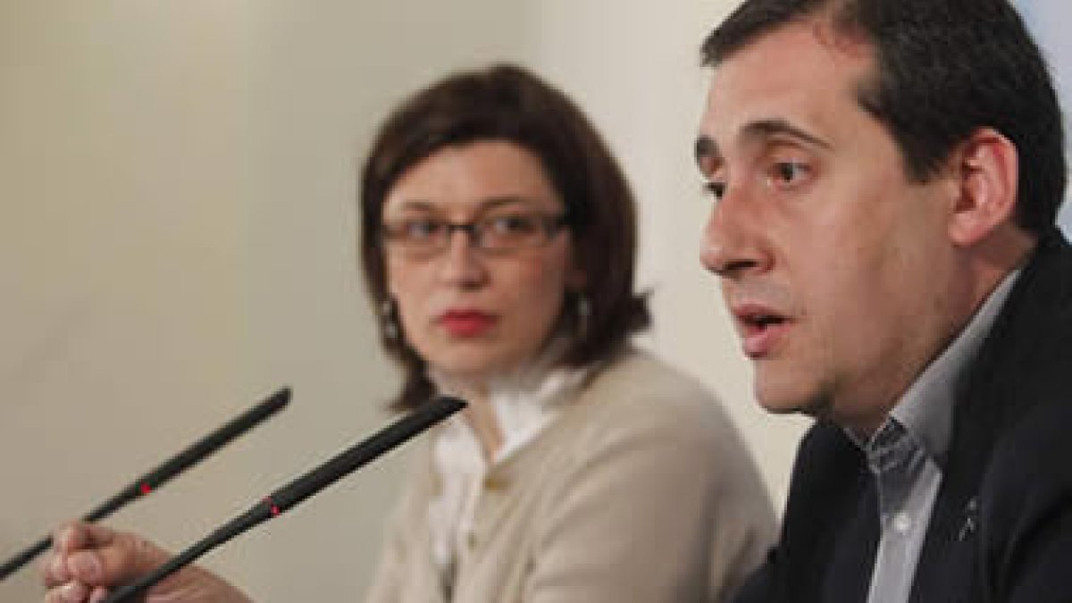 Susana Travesí y Miguel Ángel Fernández Cardo.