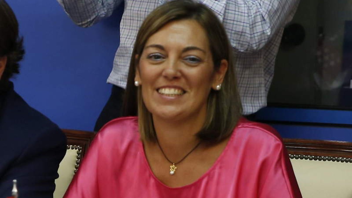 La consejera de Agricultura de Castilla y León, Milagros Marcos.