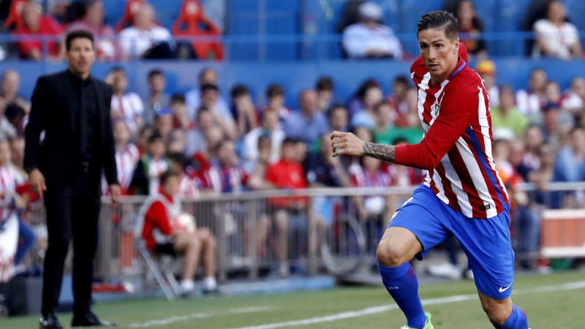 Torres firmó un partido notable aunque al final no pudo dar con la portería osasunista. BARRENECHEA