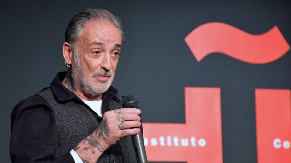 García-Alix, en el Instituto Cervantes de Tokio. EDURNE MORILLO