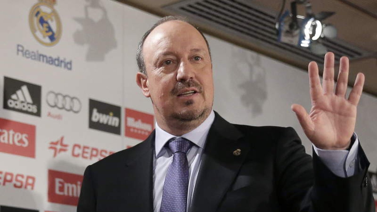 Rafa Benítez, el nuevo técnico del Real Madrid.