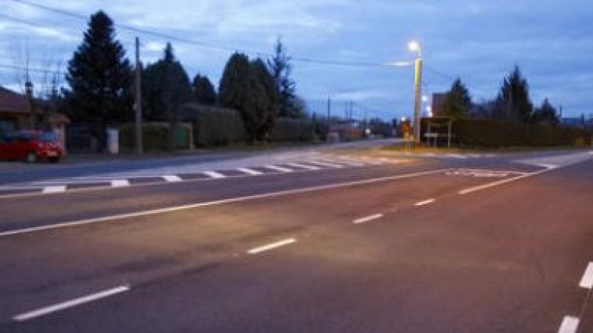 La obra solucionará con una rotonda el cruce del Caminón.