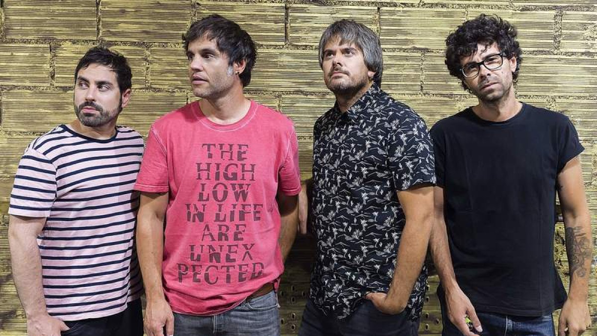 Componentes de la banda Despistaos. DL