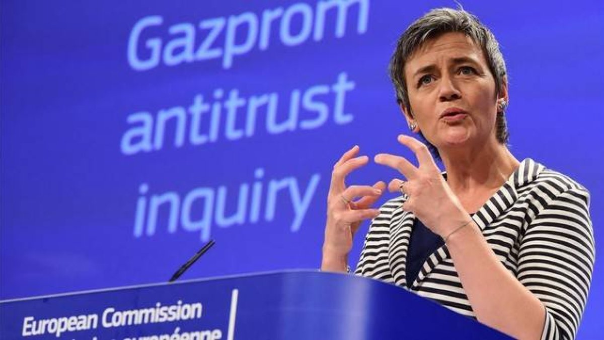 Margrethe Vestager, comisaria europa de Competencia.