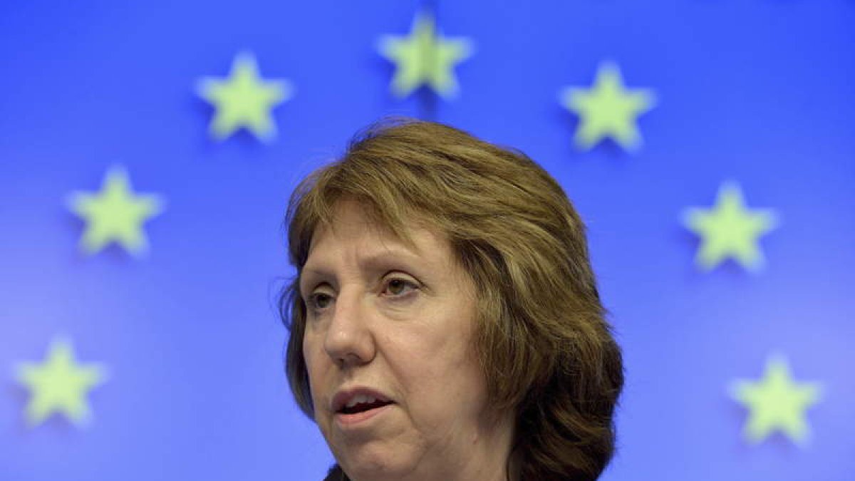 La jefa de la diplomacia de la UE, Catherine Ashton, se pronunció sobre el referéndum.