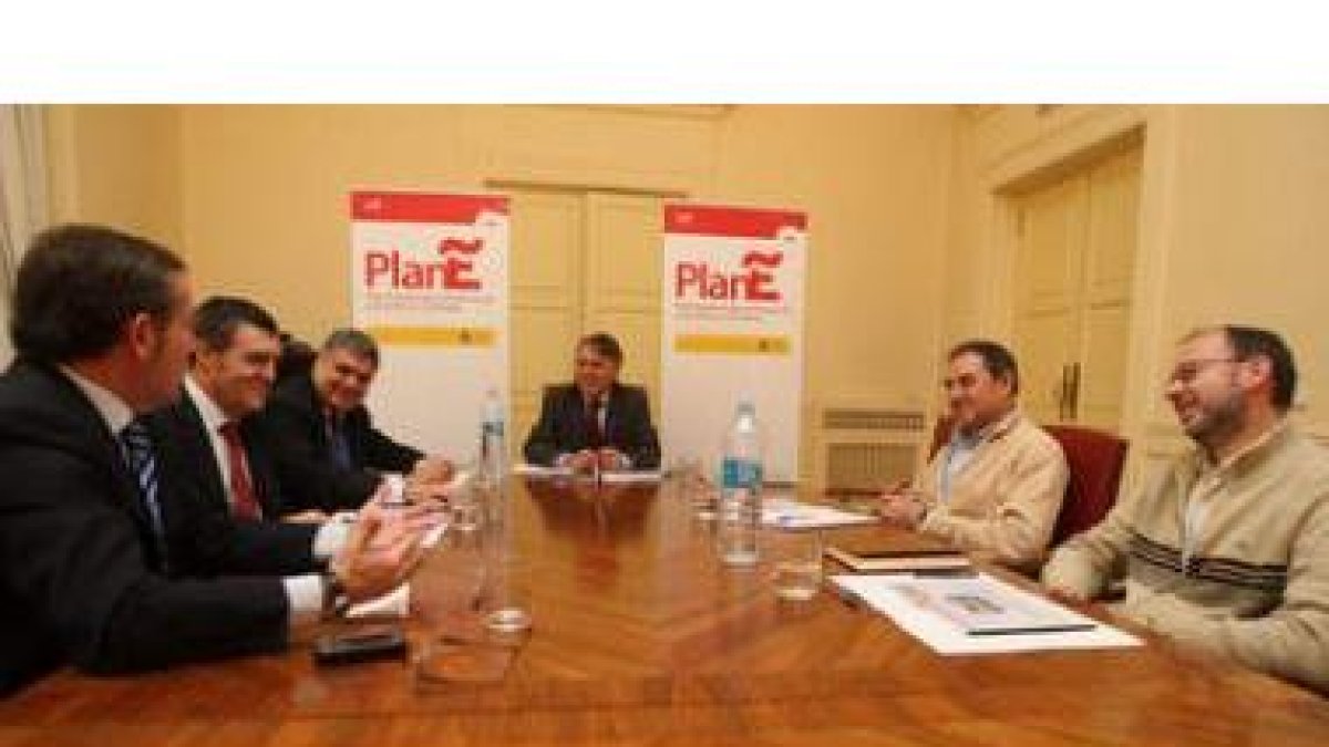 Javier Vega, Luis Javier Cepedano, Domingo Fuertes, Francisco Álvarez, Arturo Fernández e Ignacio Fe