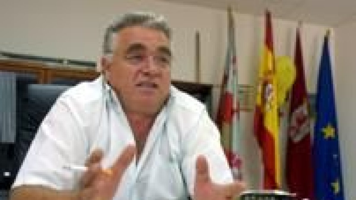 El alcalde de Onzonilla Victorino González en una imagen de archivo