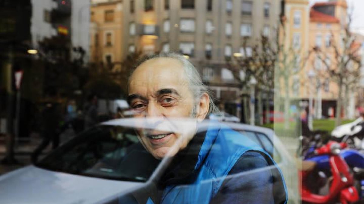 Rubén Quesada del Reguero, el pasado día 17 de diciembre en León. SECUNDINO PÉREZ