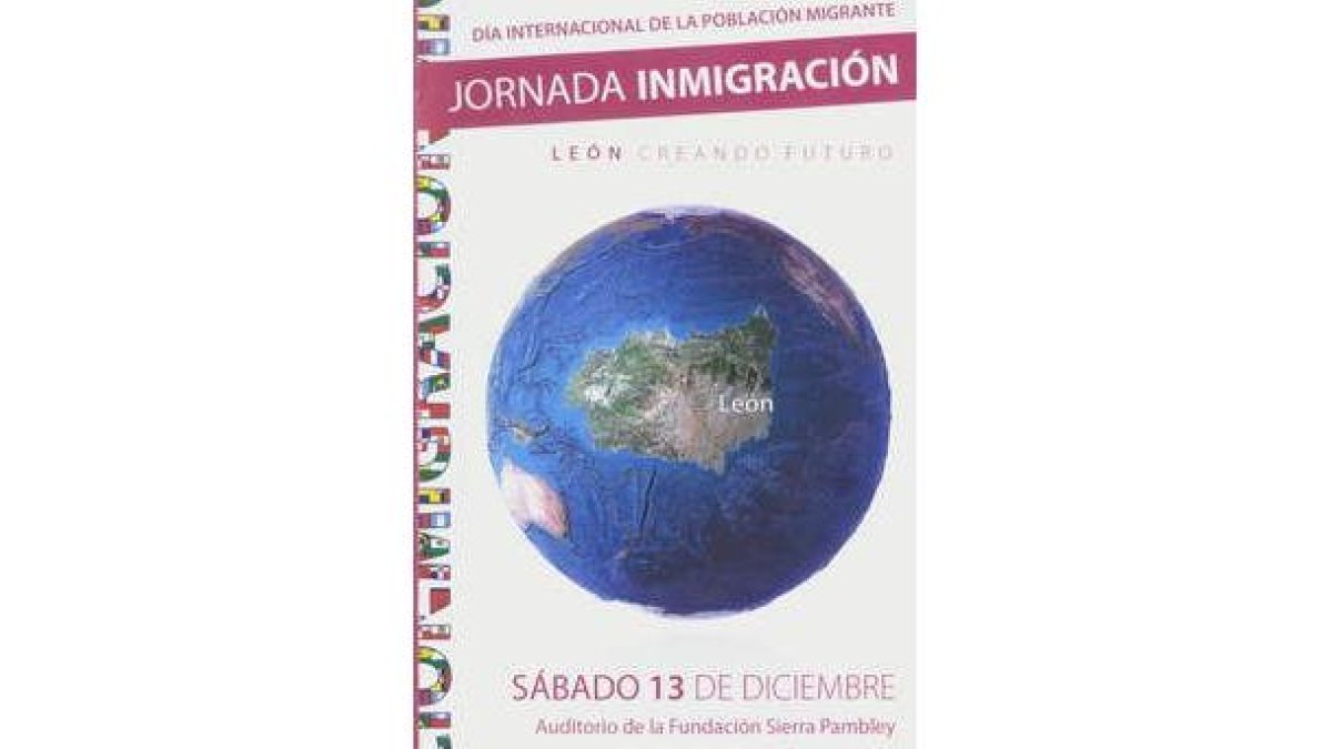 Folleto de la jornada sobre el Día Internacional del Migrante