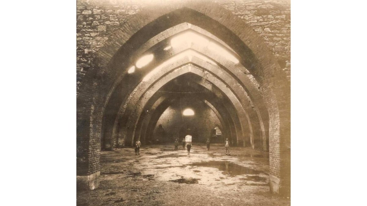 Fotografía antigua de la Ferrería de San Blas.