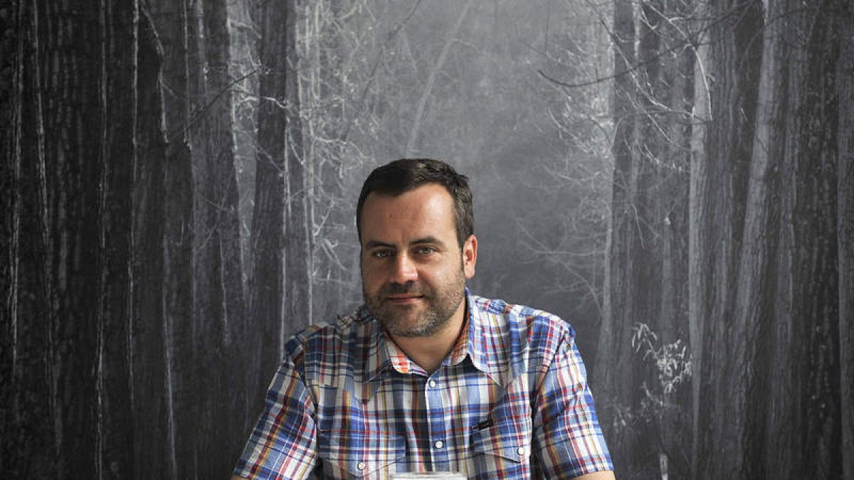 El periodista y escritor David Rubio, autor de ‘Los cuatro palos del tiempo’.