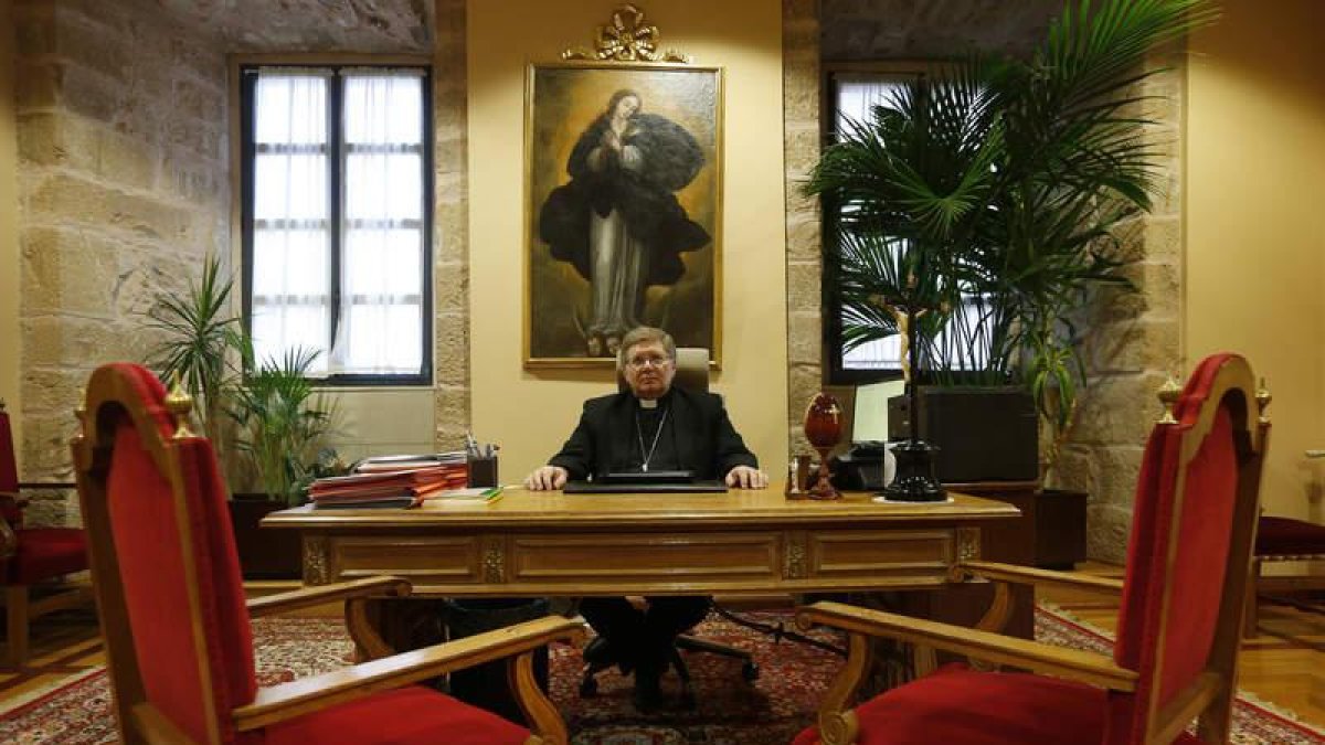 Juan Antonio Menéndez, actual obispo de Astorga.