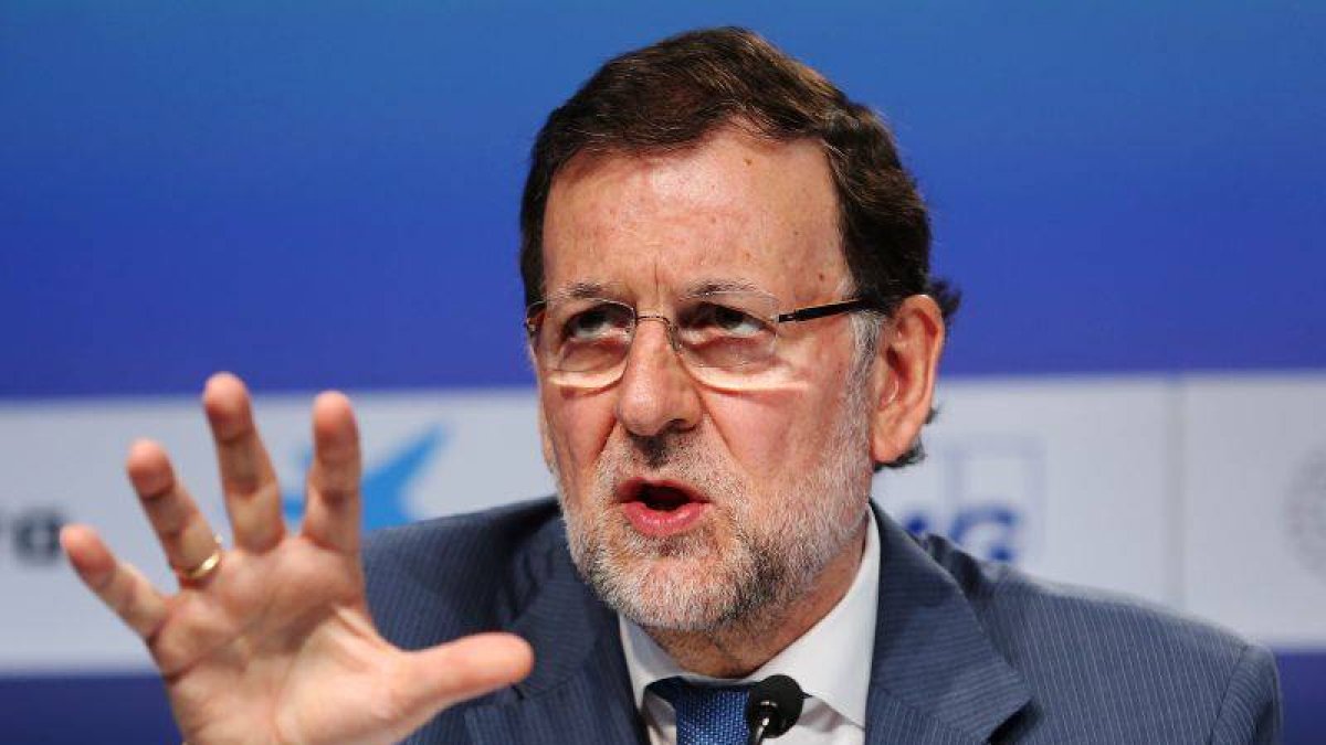 Mariano Rajoy en la reunión del Círculo de Economia en Sitges.