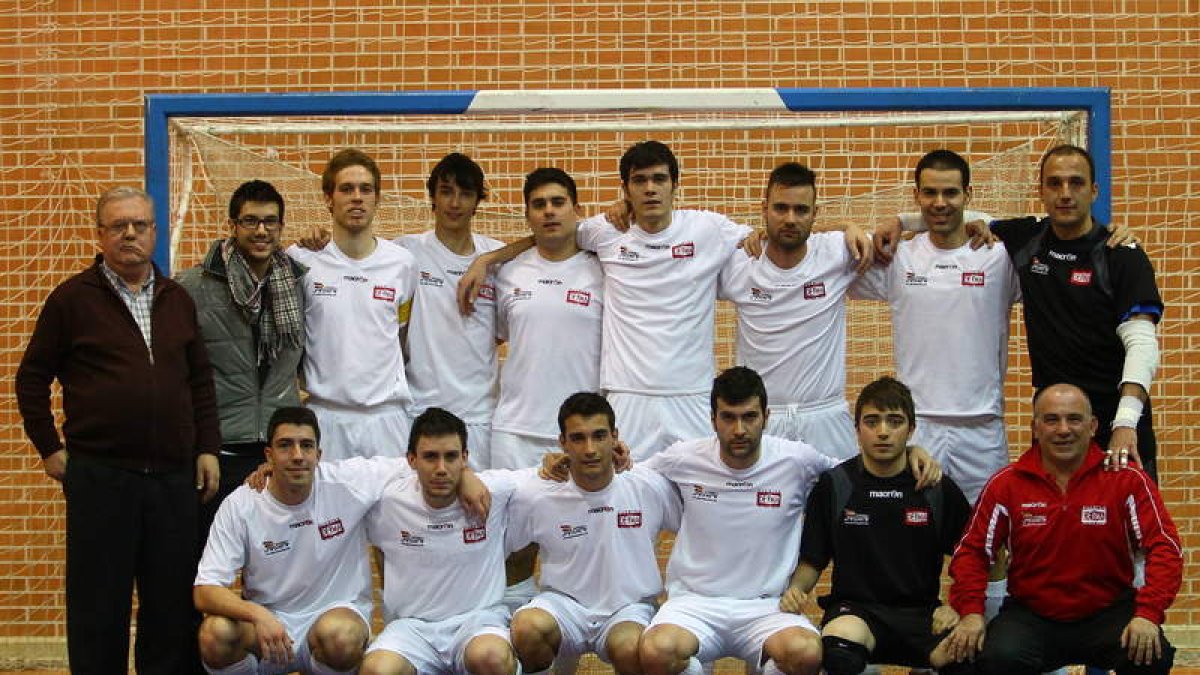 Formación del Puertas Deyma que milita en 2.ª División B.