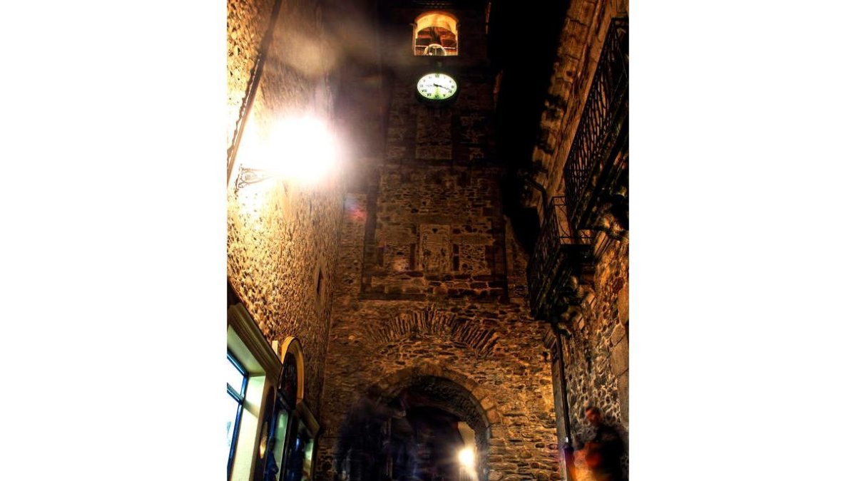 La torre del Reloj, en Ponferrada