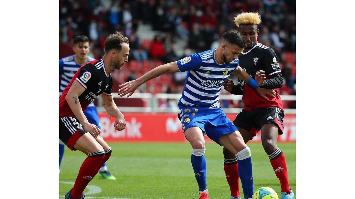 El Mirandés hizo un gran partido ante la Deportiva hace casi dos meses en Anduva. L. DE LA MATA