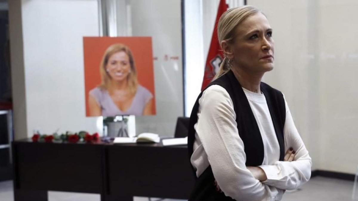 Cristina Cifuentes, presidenta de la Comunidad de Madrid.