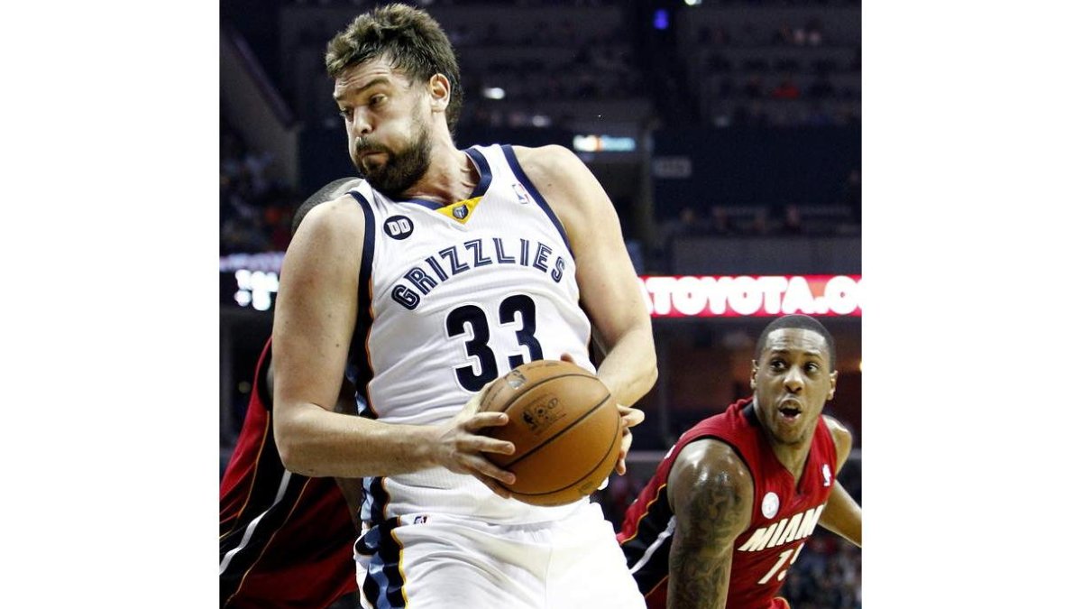 Marc Gasol volvió a ser decisivo en la victoria de los Grizzlies.
