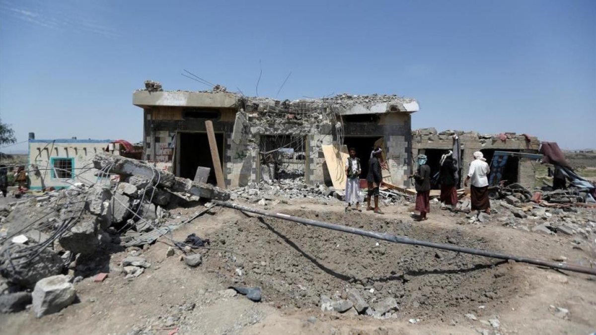 Los rebeldes hutís acusan a la coalición árabe liderada por Arabia Saudí de la masacre