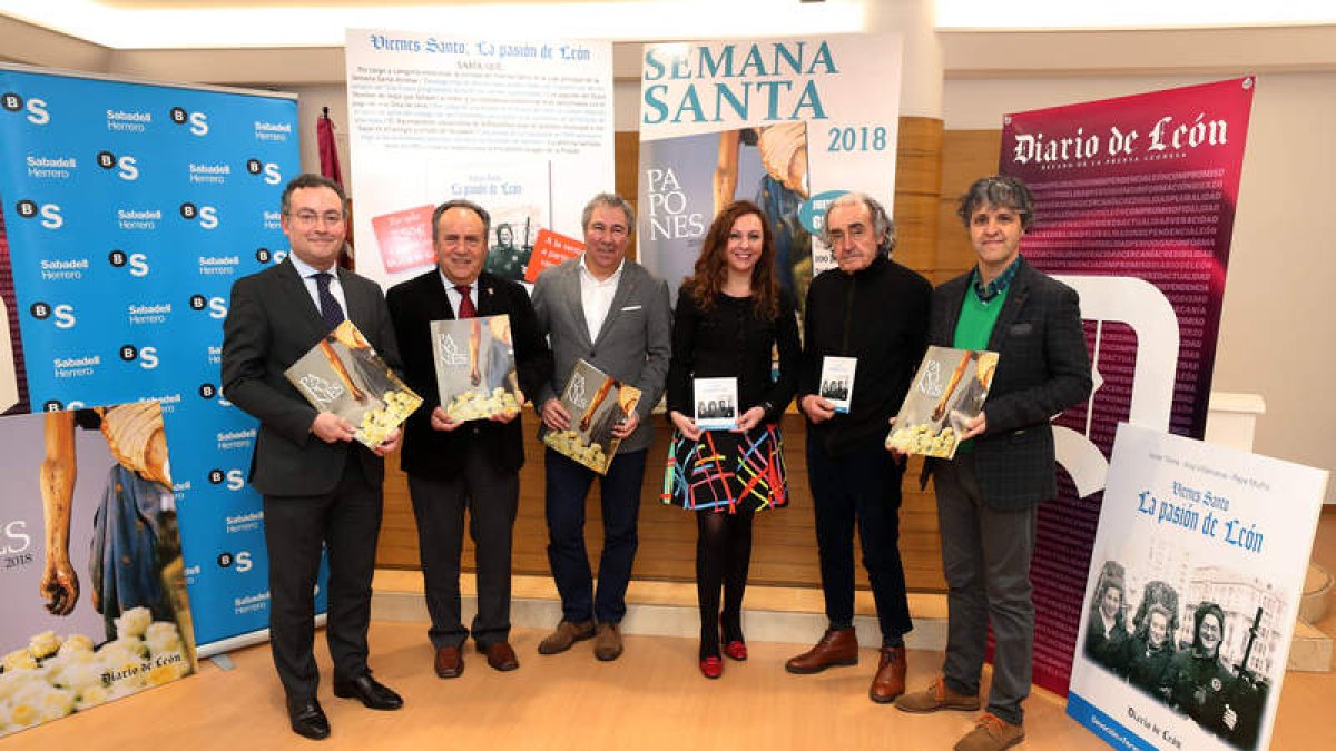 Fernando Salguero, Miguel Ángel Fernández, Joaquín S. Torné, Cristina Santos, Pepe Muñiz y Miguel Ángel Zamora. RAMIRO