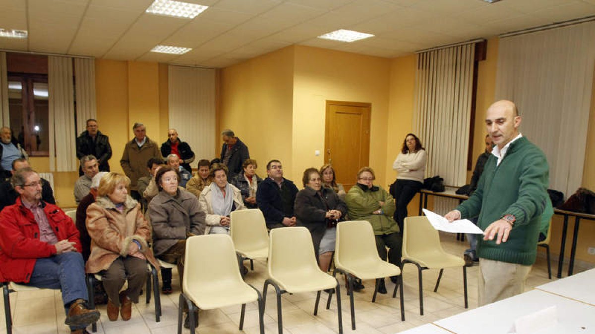 Imagen de Archivo de la constitución de la plataforma creada para reivindicar los terrenos.