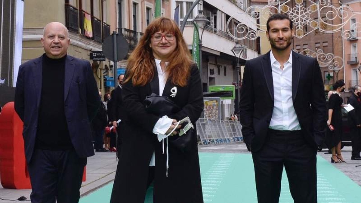Isabel Coixet recogió ayer la Espiga de Honor y estreno filme. N. G.