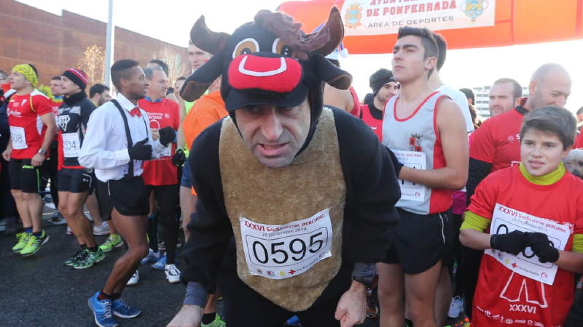 La San Silvestre de Ponferrada de 2014.