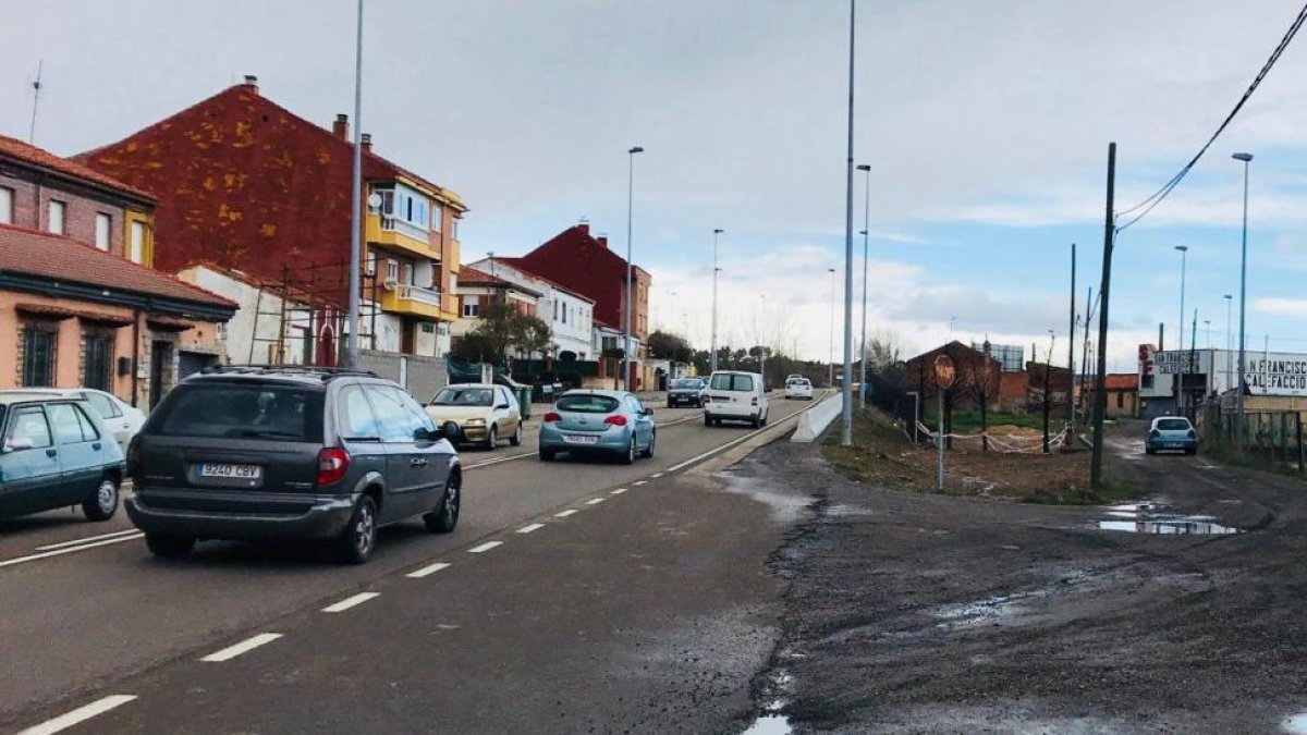 Imagen del lugar en el que se va a ubicar el parque infantil